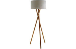 Habitat Lansbury Wooden Floor Lamp.